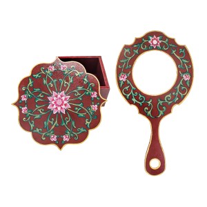 Duo boîte à bijoux avec son miroir