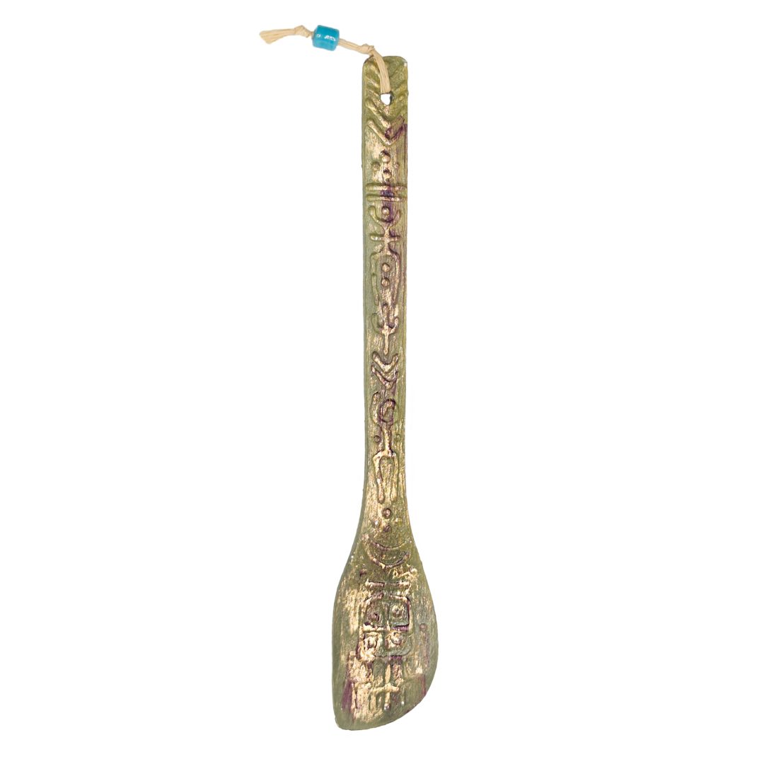 Spatule décorative en bois – Image 3