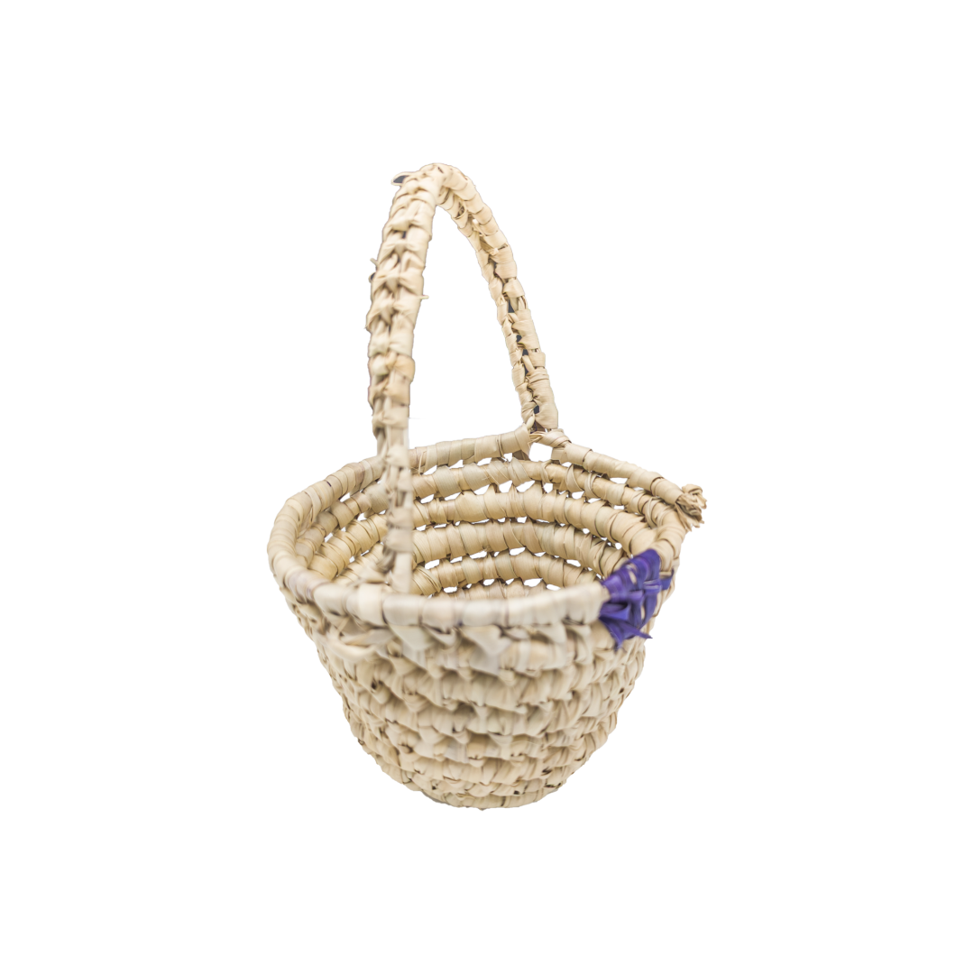 Mini panier en doum – Image 2