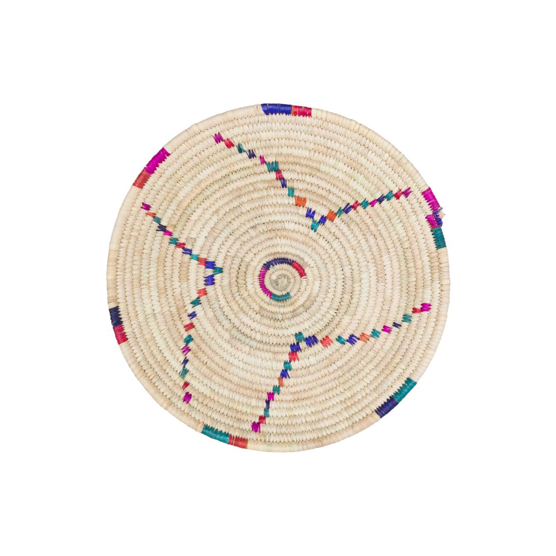 Plateau en feuilles de palmier – Image 2