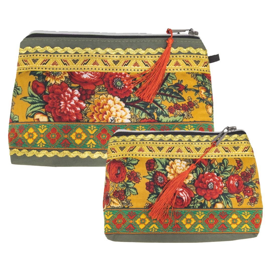 Duo de pochettes foulard