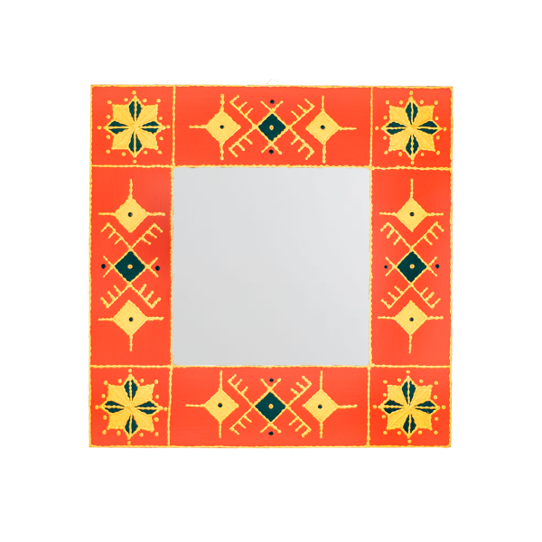 Miroir en bois