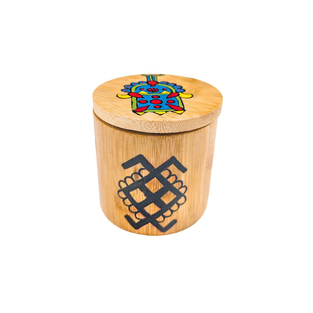 Boite de rangement en bambou – Image 2