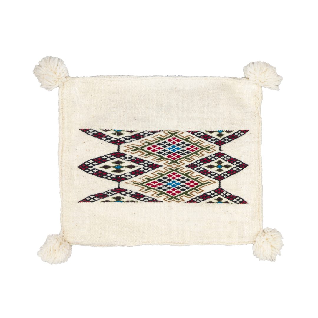 Coussin traditionnel en laine