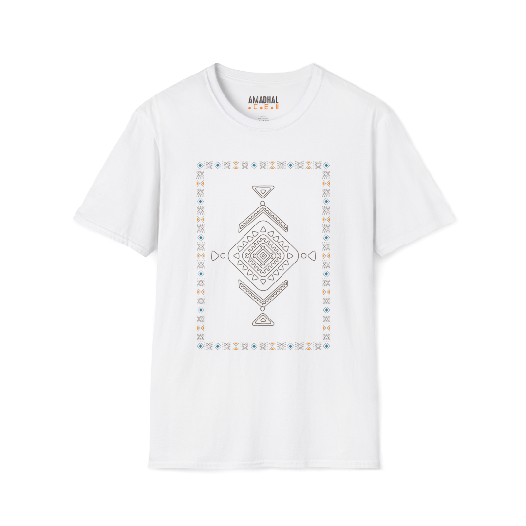 T-shirt AMADHAL 100% coton - Blanc