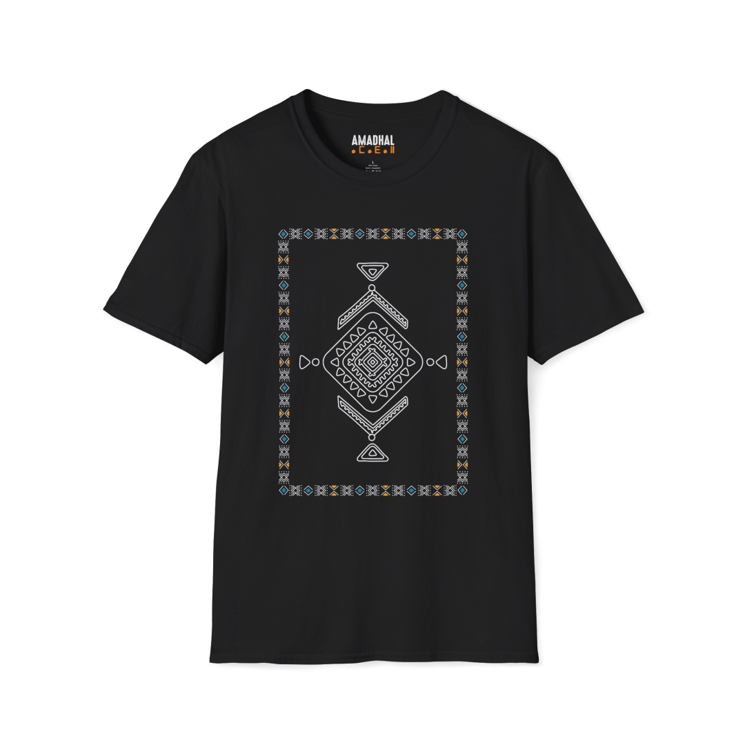 T-shirt AMADHAL 100% coton - Noir