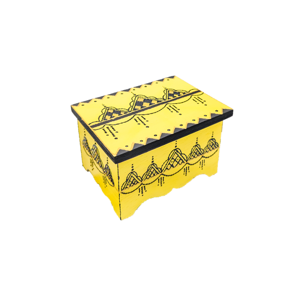 Petit coffret à bijoux en bois