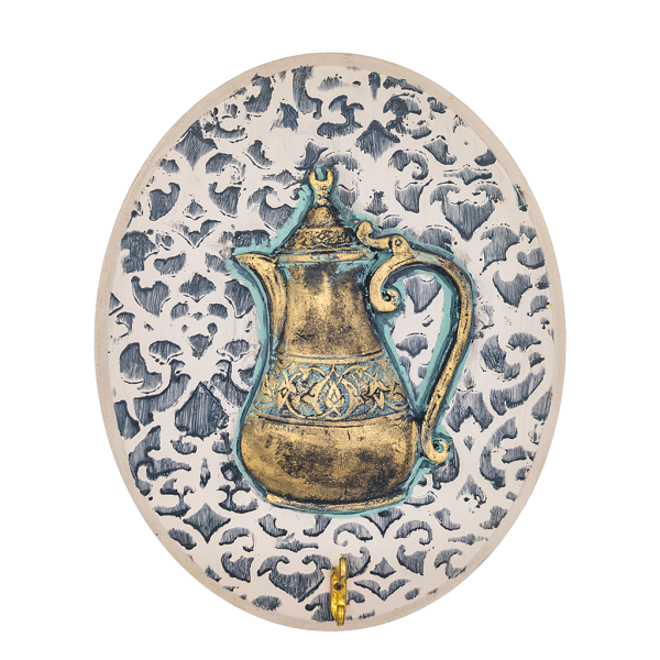 Porte torchon de cuisine en bois