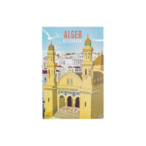 Carte postale d'Alger