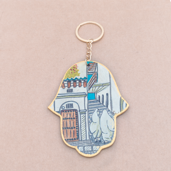 Grand porte clés khamsa