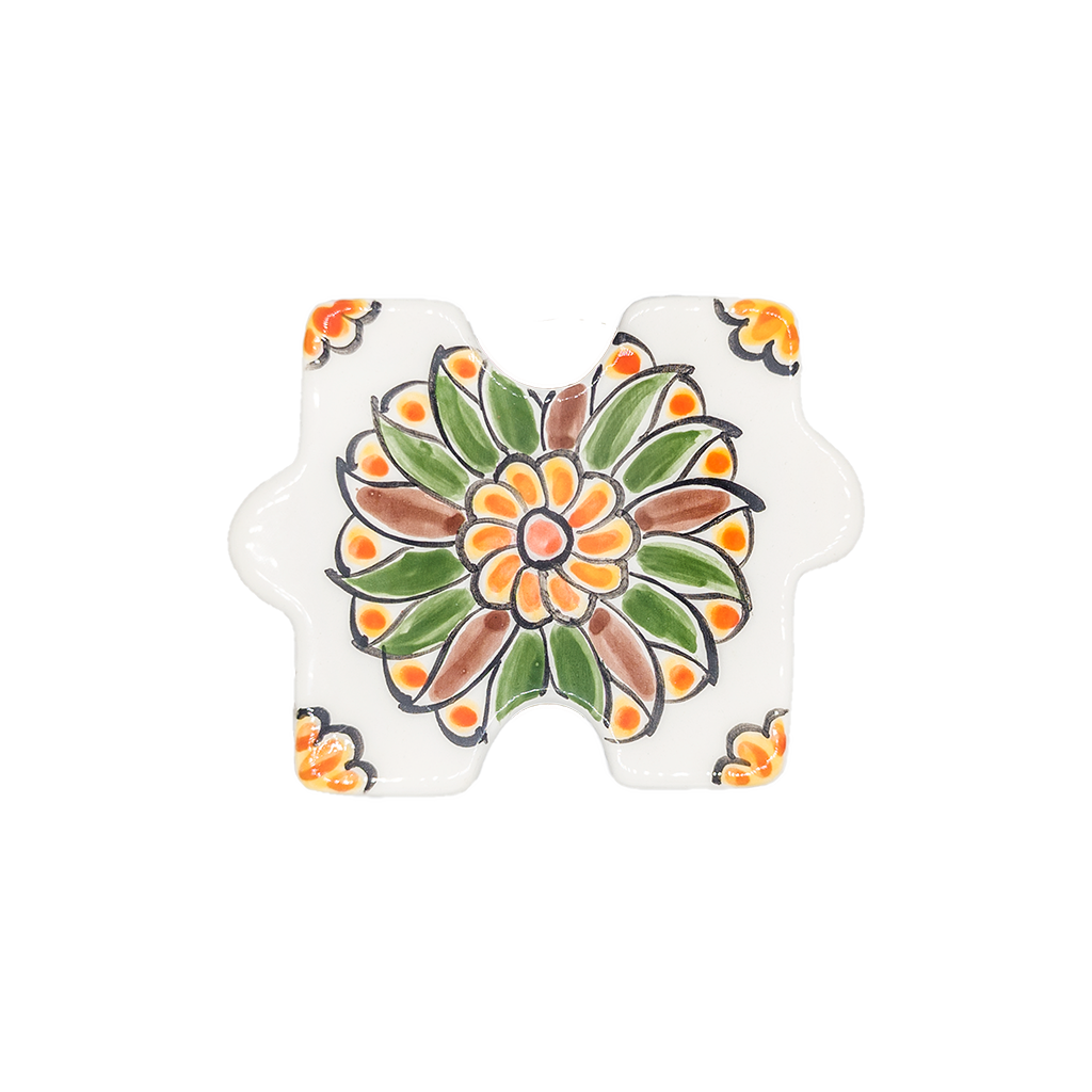 Sous verre en céramique en forme de pièce de puzzle – Image 3