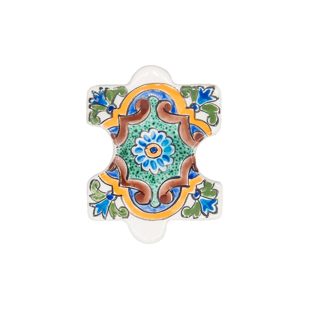 Sous verre en céramique en forme de pièce de puzzle