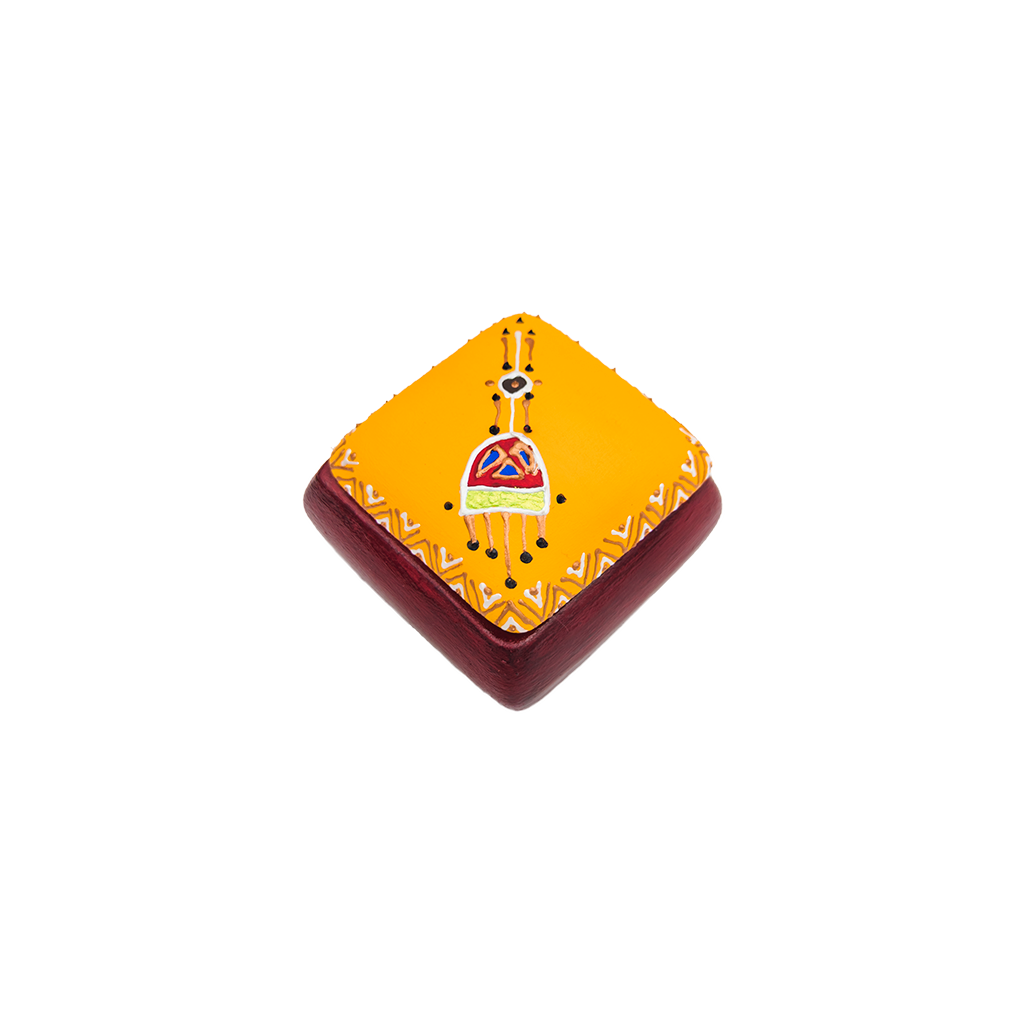 Petite boite à bijoux amazigh carrée – Image 3