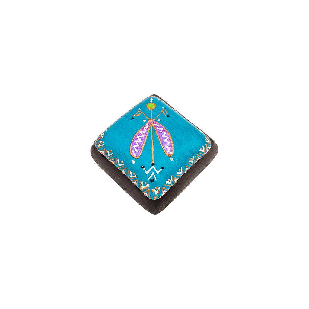 Petite boite à bijoux amazigh carrée – Image 2