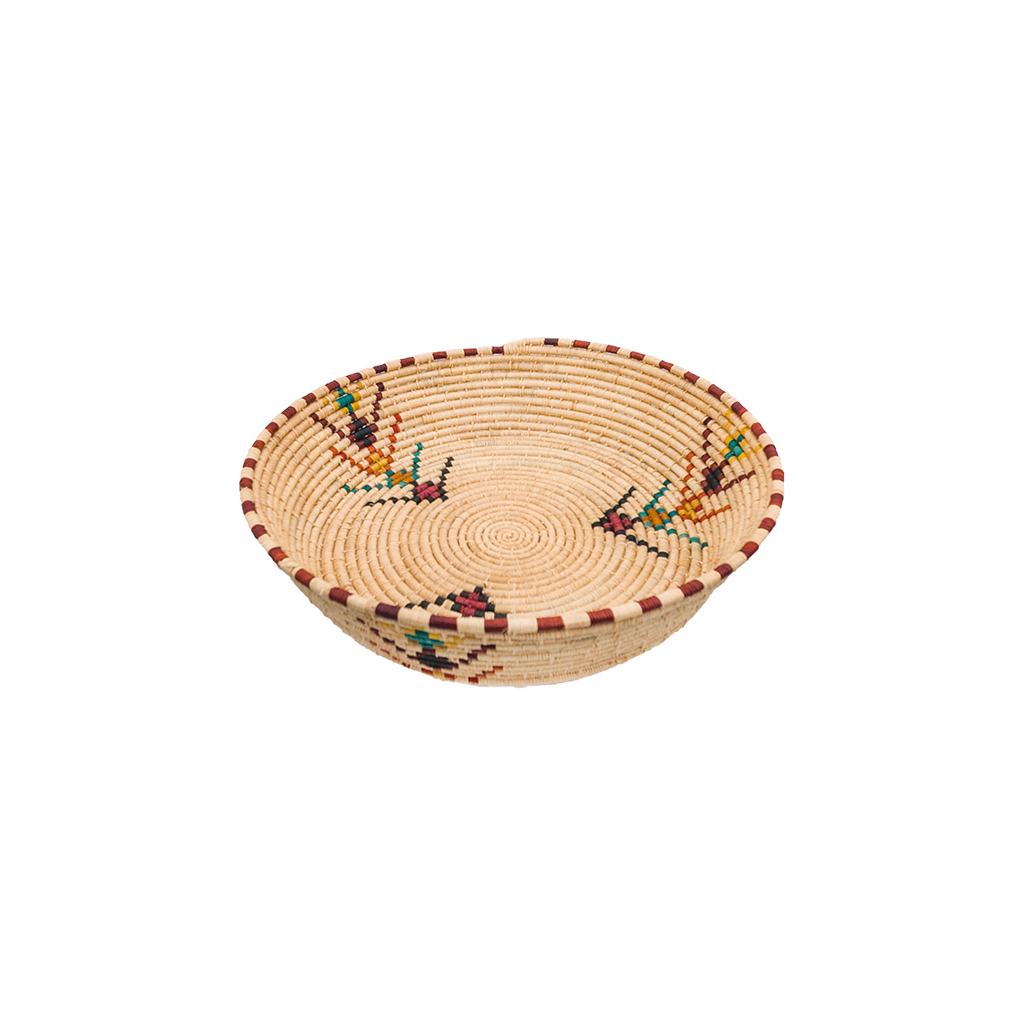 Petite corbeille en vannerie fine amazighe – Image 2